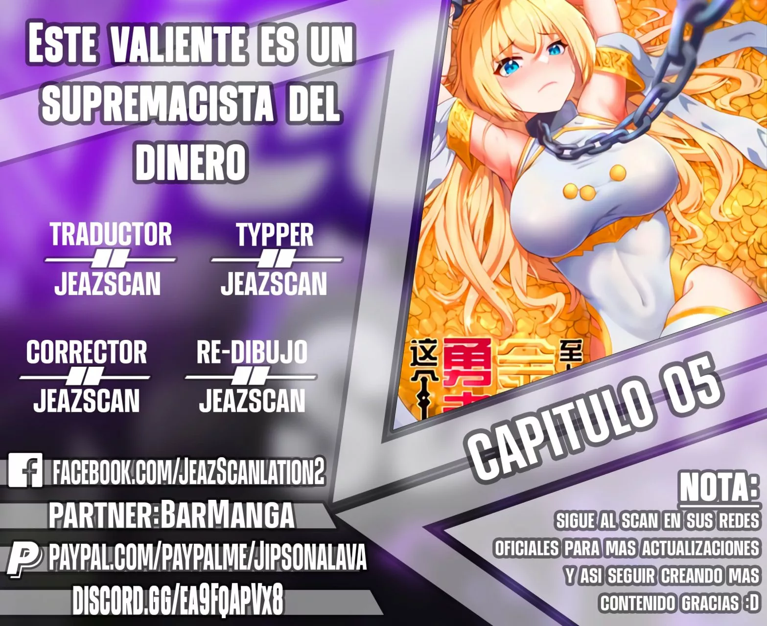 Read Este valiente es un supremacista del dinero ES Manga Online