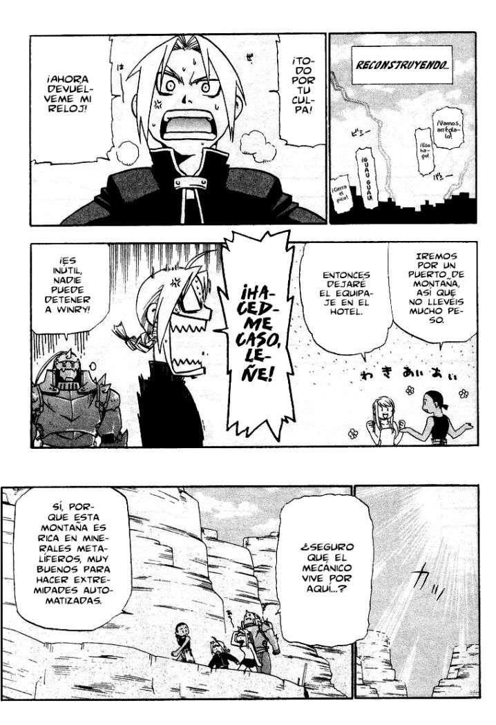 Read Fullmetal Alchemist ES Manga Online
