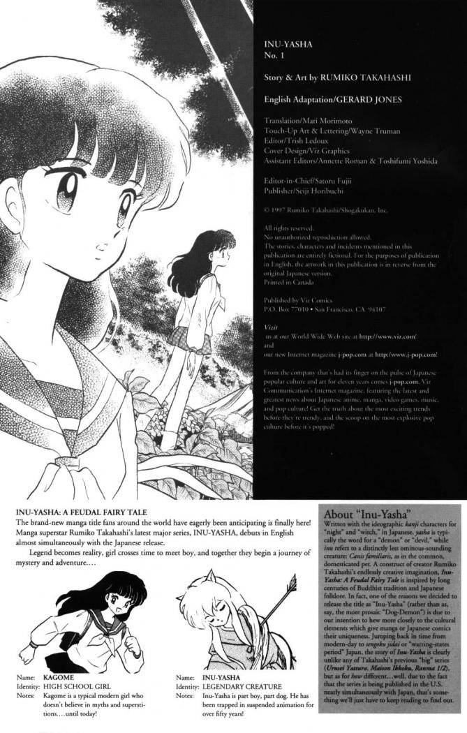Read Inuyasha ES Manga Online