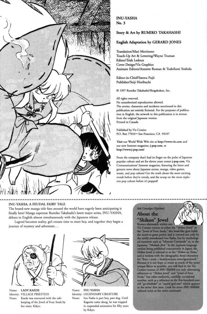 Read Inuyasha ES Manga Online