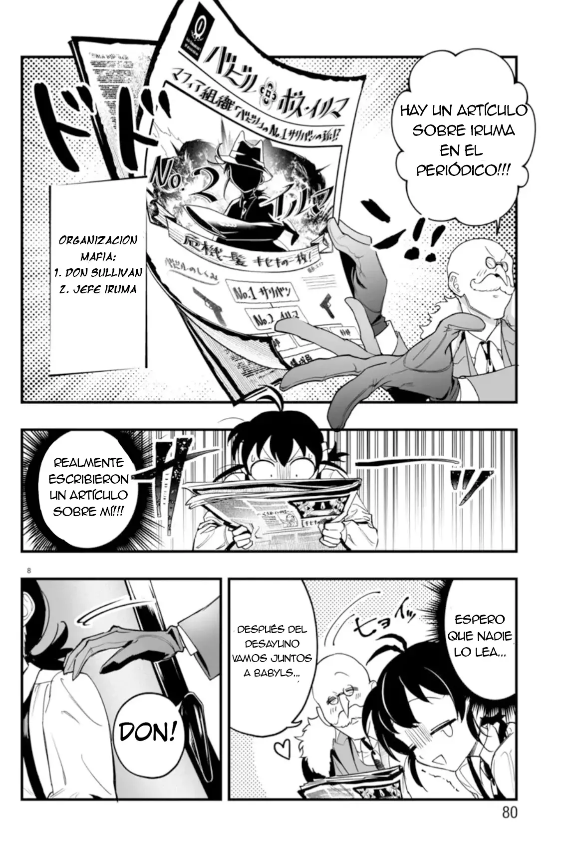 Read Iruma-kun_ if mafia ES Manga Online