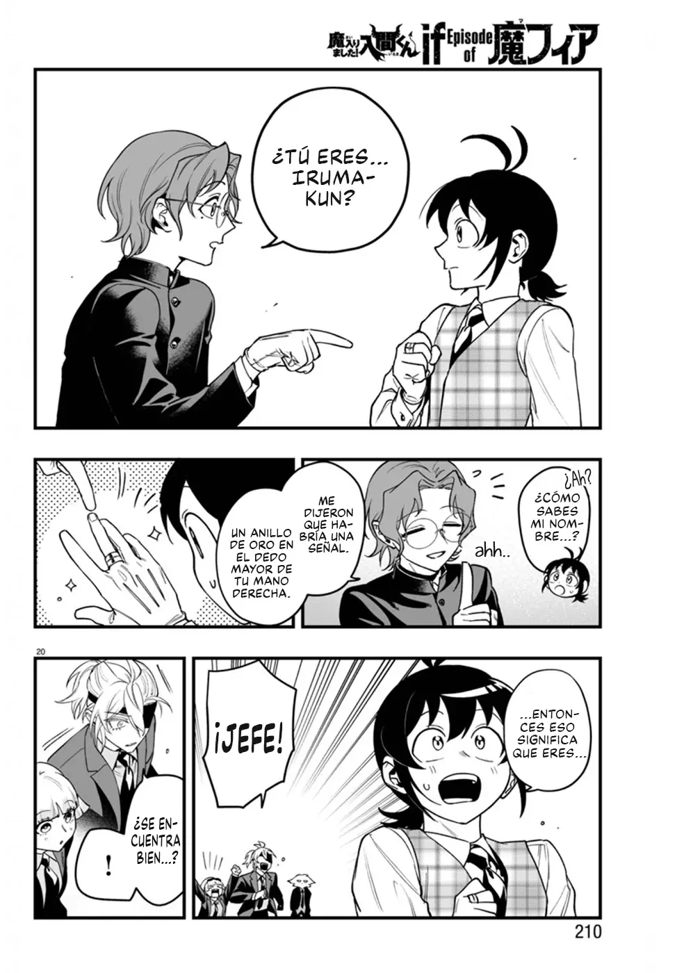Read Iruma-kun_ if mafia ES Manga Online