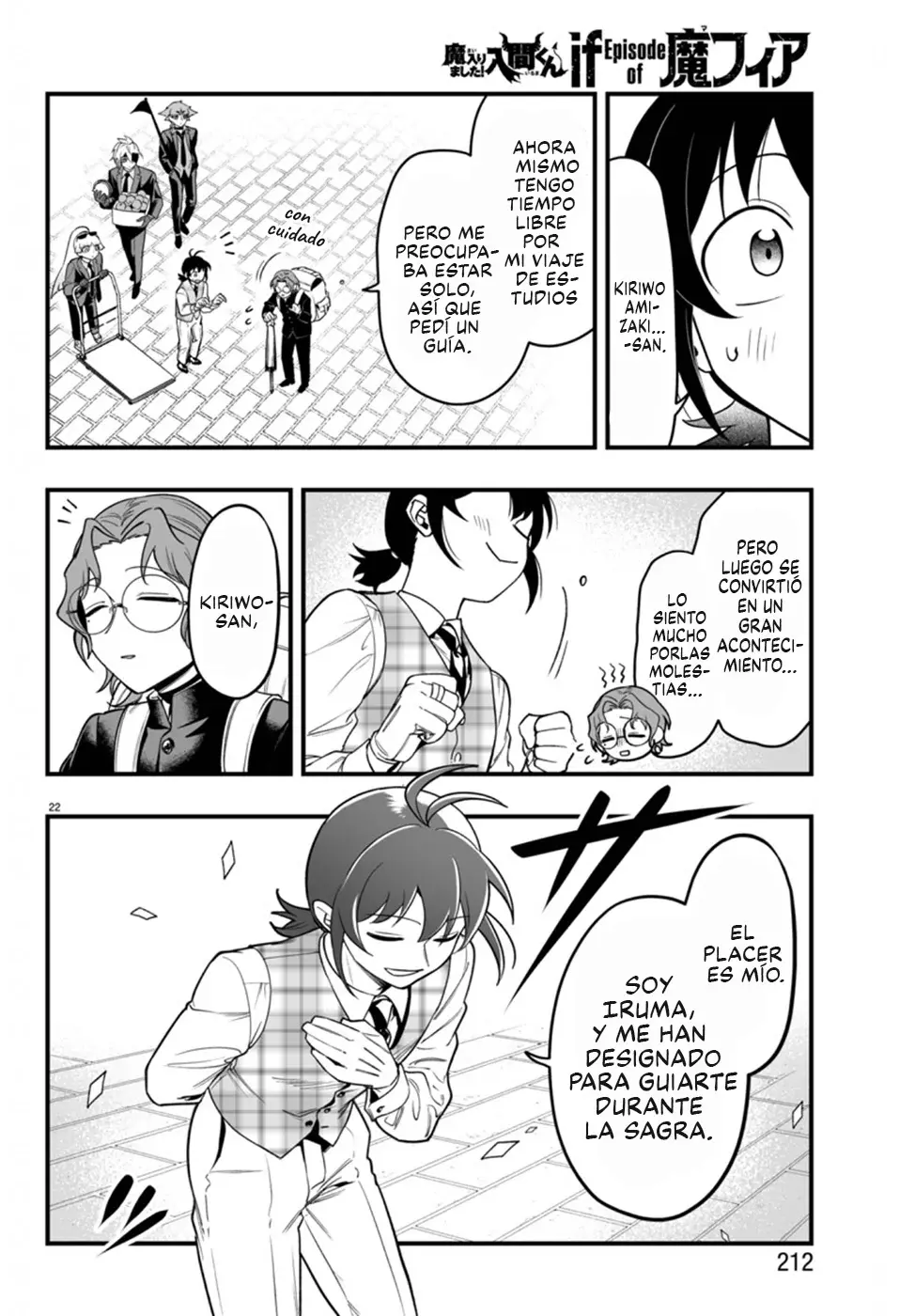 Read Iruma-kun_ if mafia ES Manga Online