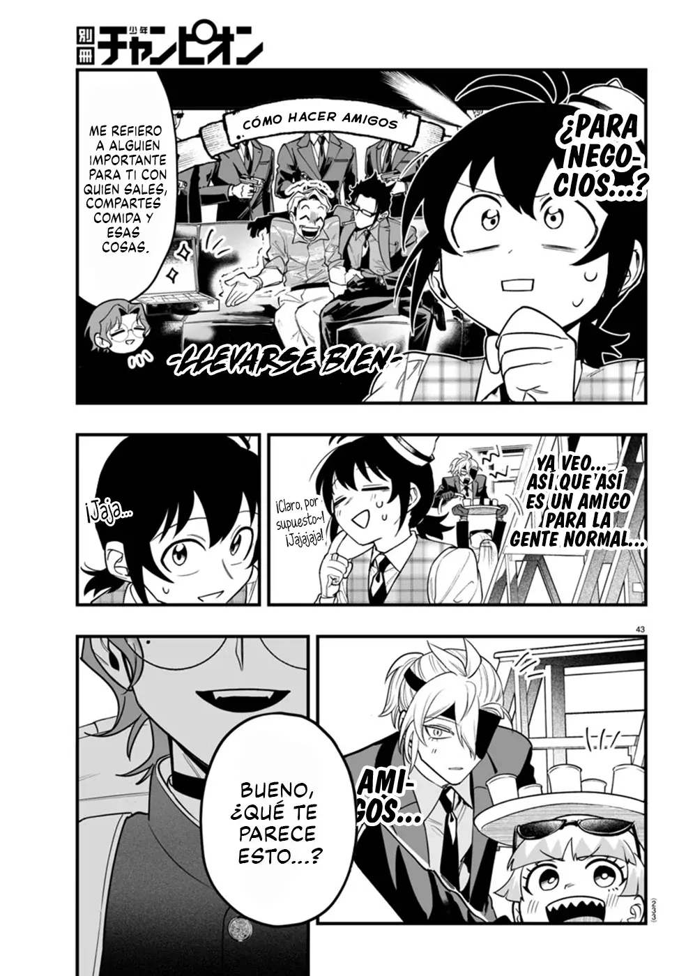 Read Iruma-kun_ if mafia ES Manga Online