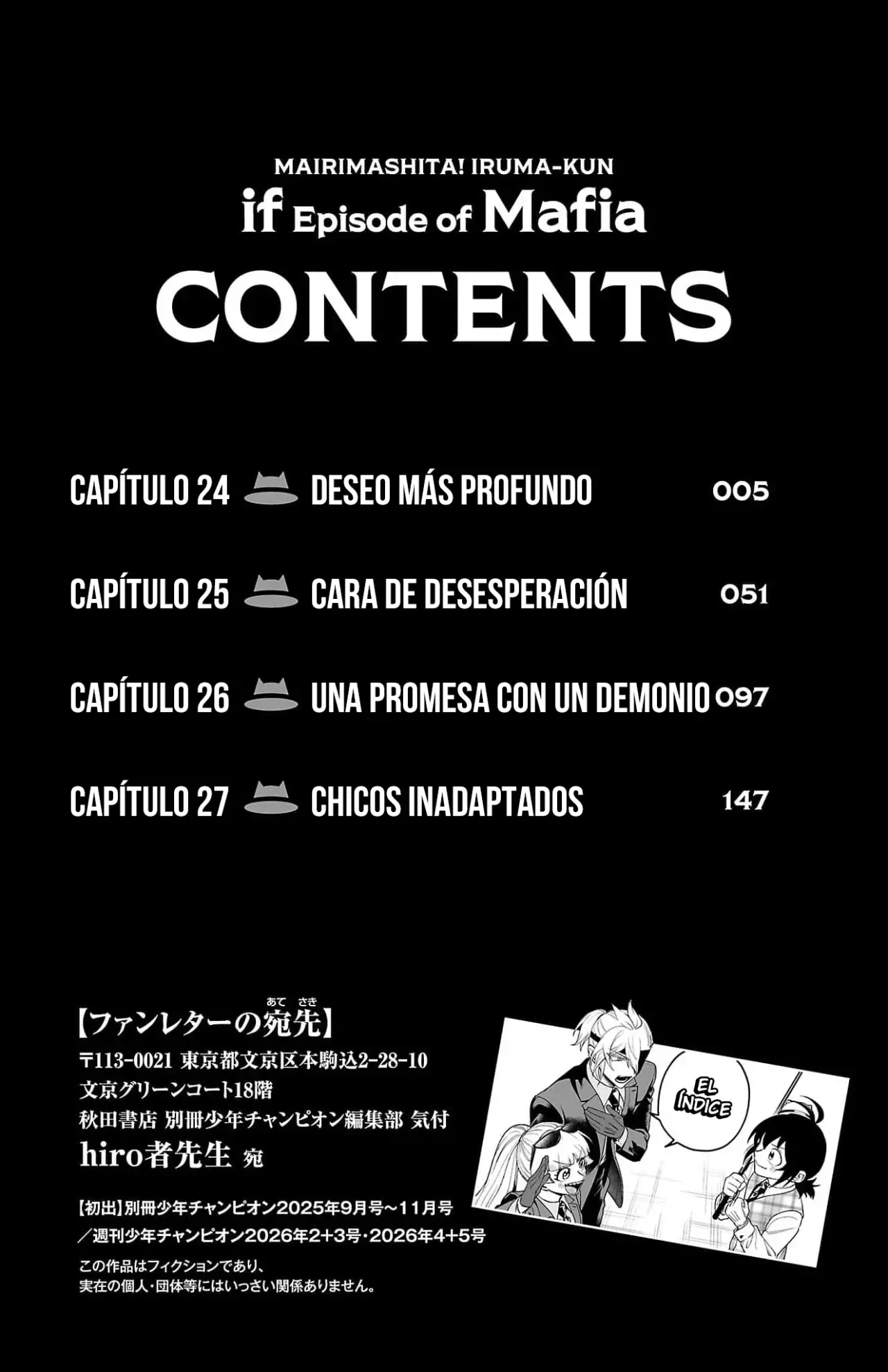 Read Iruma-kun_ if mafia ES Manga Online