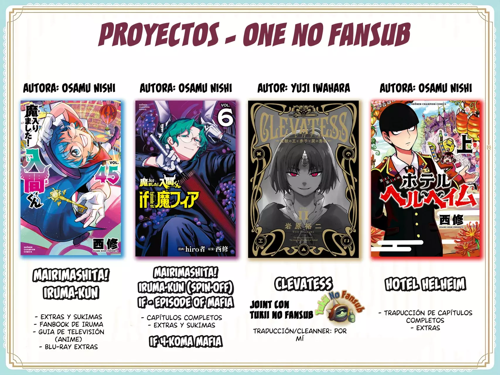 Read Iruma-kun_ if mafia ES Manga Online