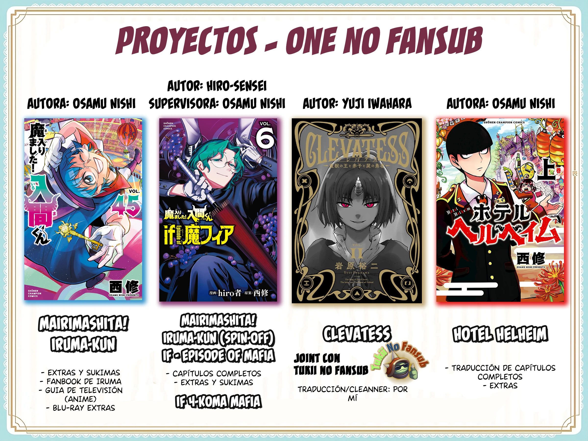 Read Iruma-kun_ if mafia ES Manga Online