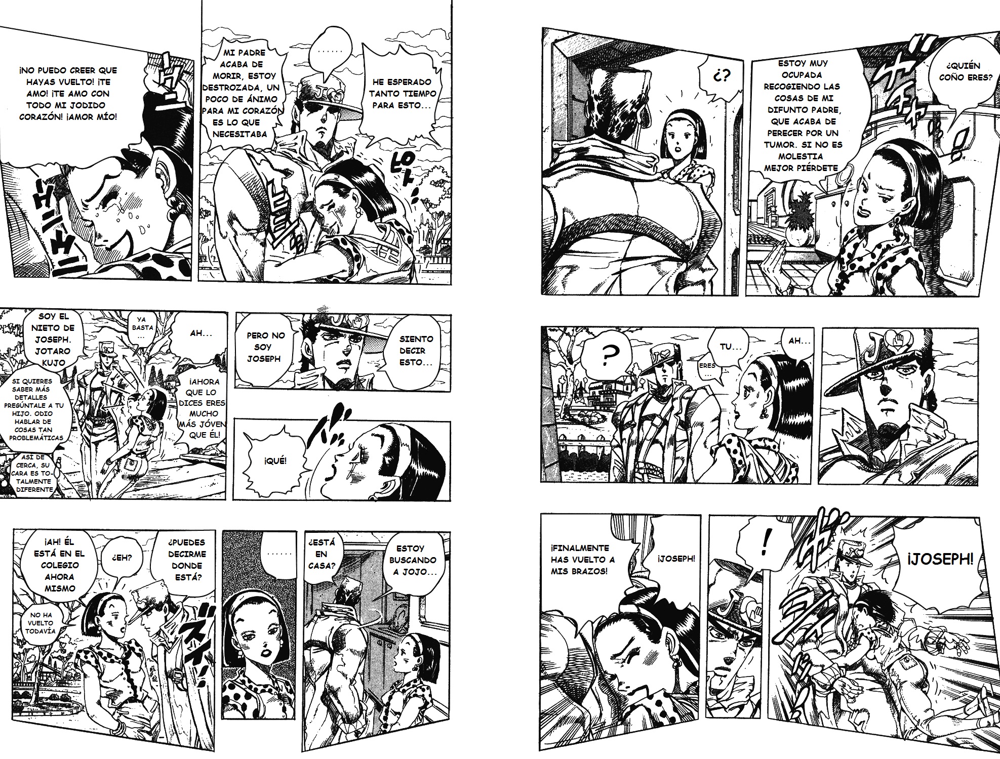 Read JoJo's Bizarre Adventure ES Manga Online