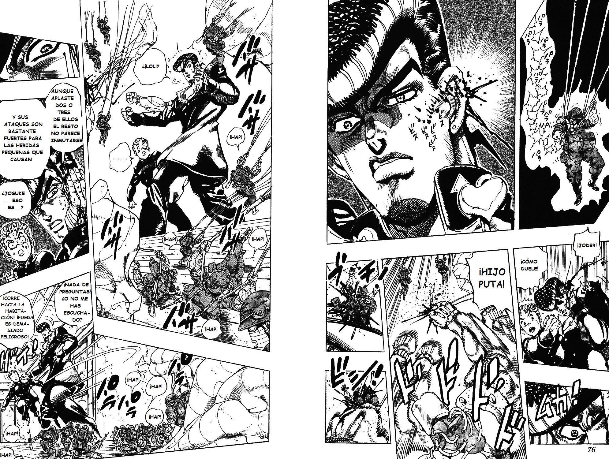 Read JoJo's Bizarre Adventure ES Manga Online