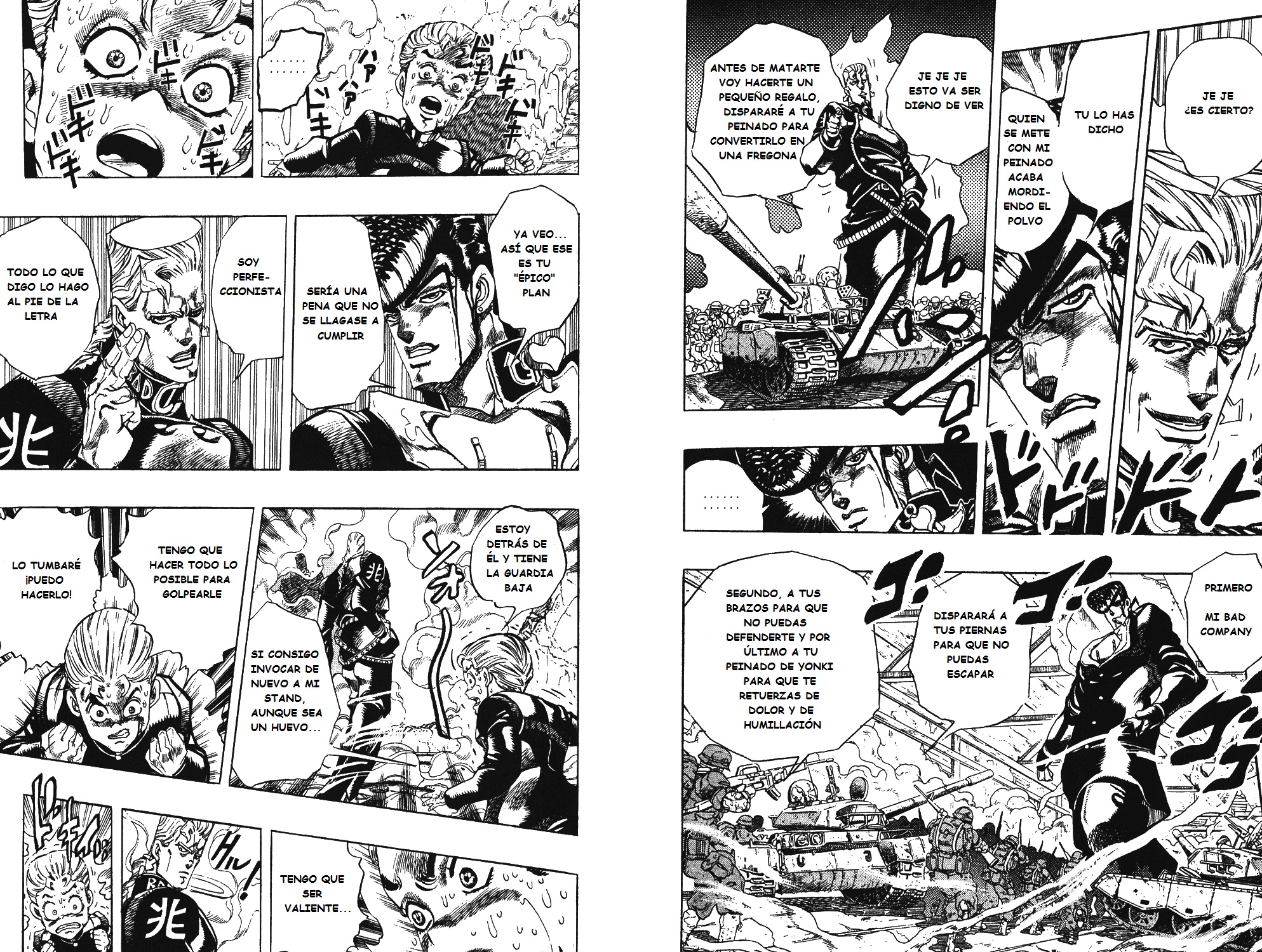 Read JoJo's Bizarre Adventure ES Manga Online