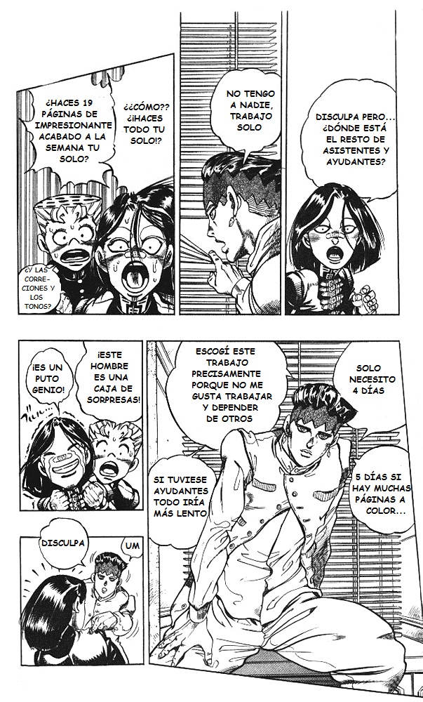 Read JoJo's Bizarre Adventure ES Manga Online