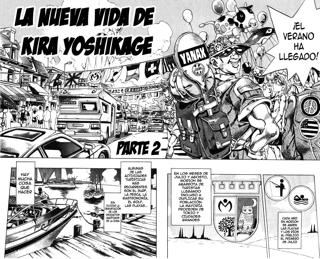 Read JoJo's Bizarre Adventure ES Manga Online