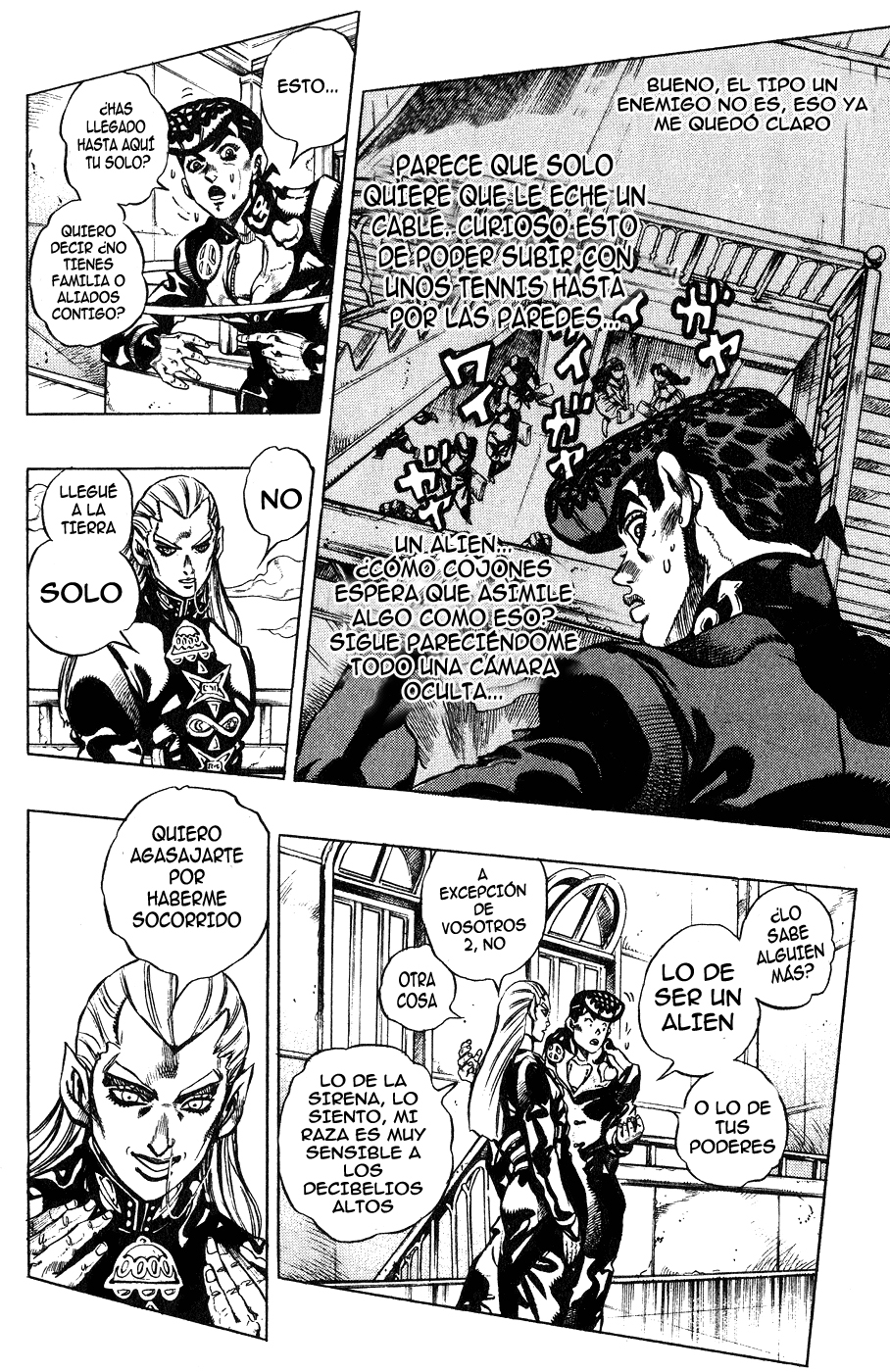 Read JoJo's Bizarre Adventure ES Manga Online