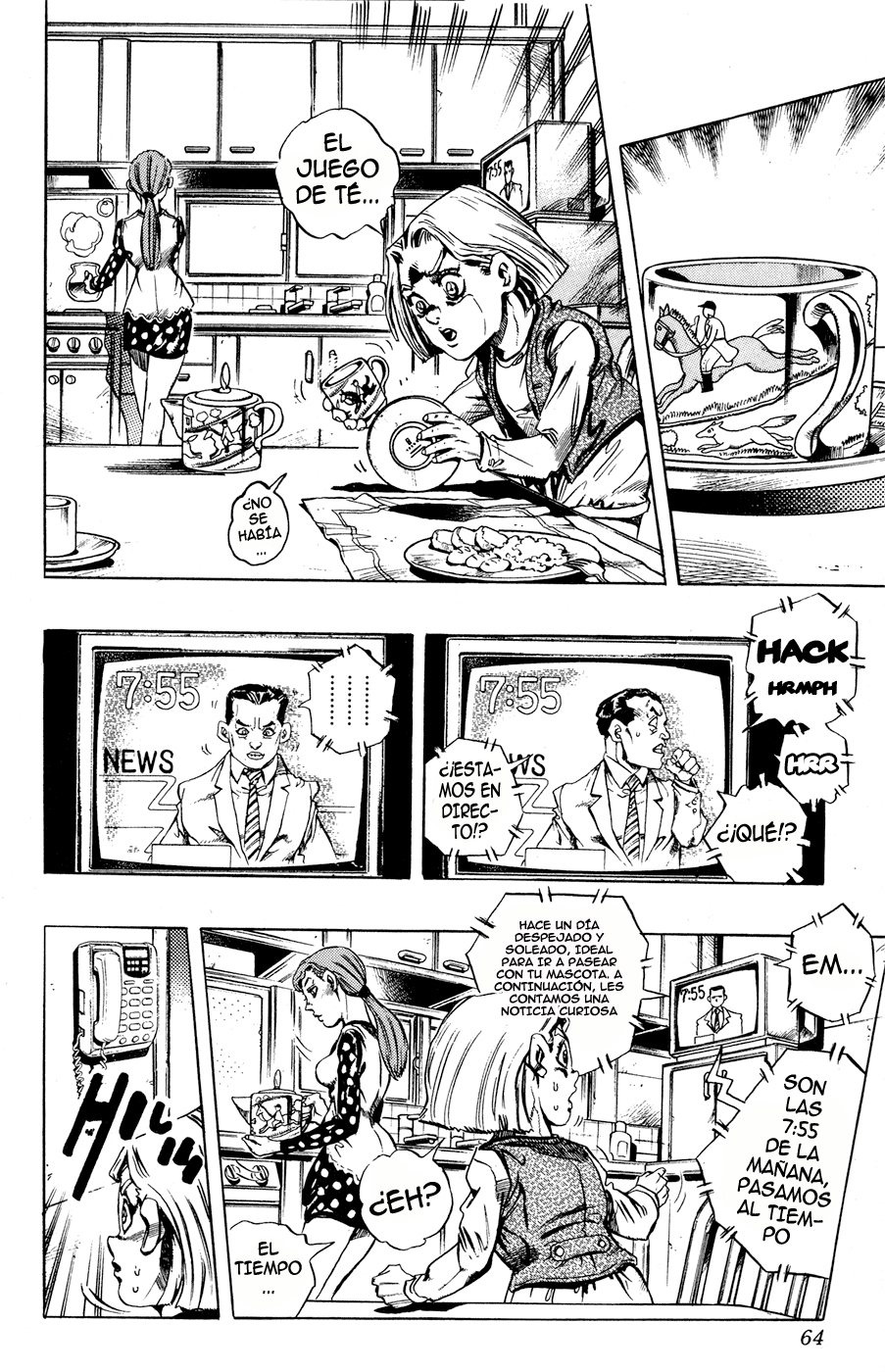 Read JoJo's Bizarre Adventure ES Manga Online