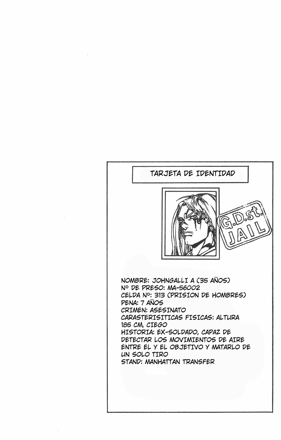Read JoJo's Bizarre Adventure ES Manga Online