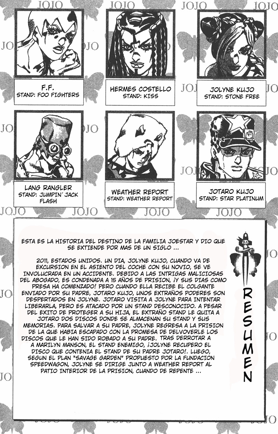 Read JoJo's Bizarre Adventure ES Manga Online
