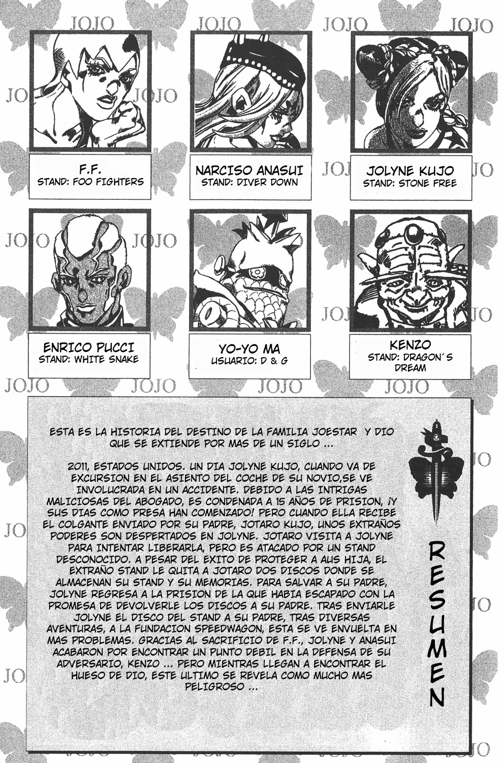 Read JoJo's Bizarre Adventure ES Manga Online