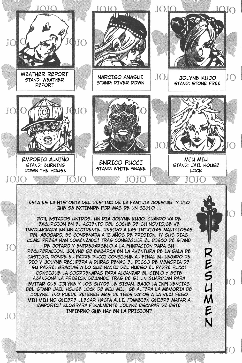 Read JoJo's Bizarre Adventure ES Manga Online