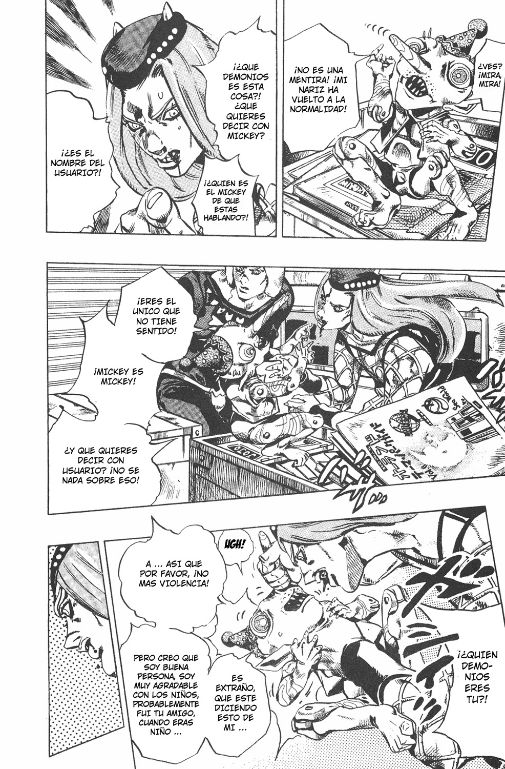 Read JoJo's Bizarre Adventure ES Manga Online