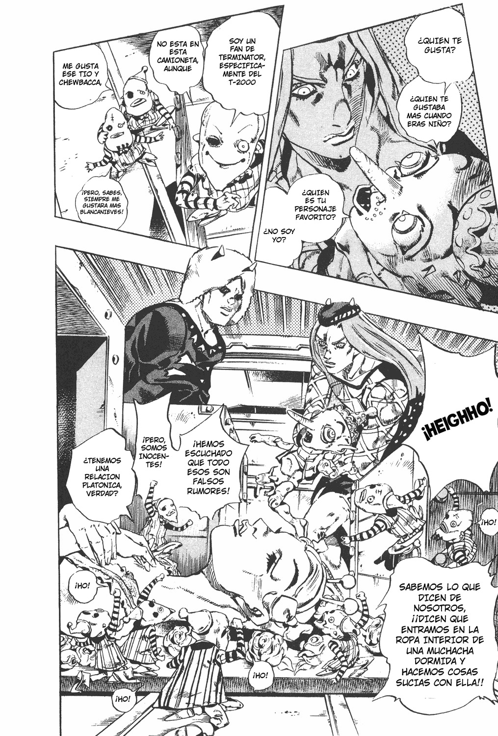 Read JoJo's Bizarre Adventure ES Manga Online