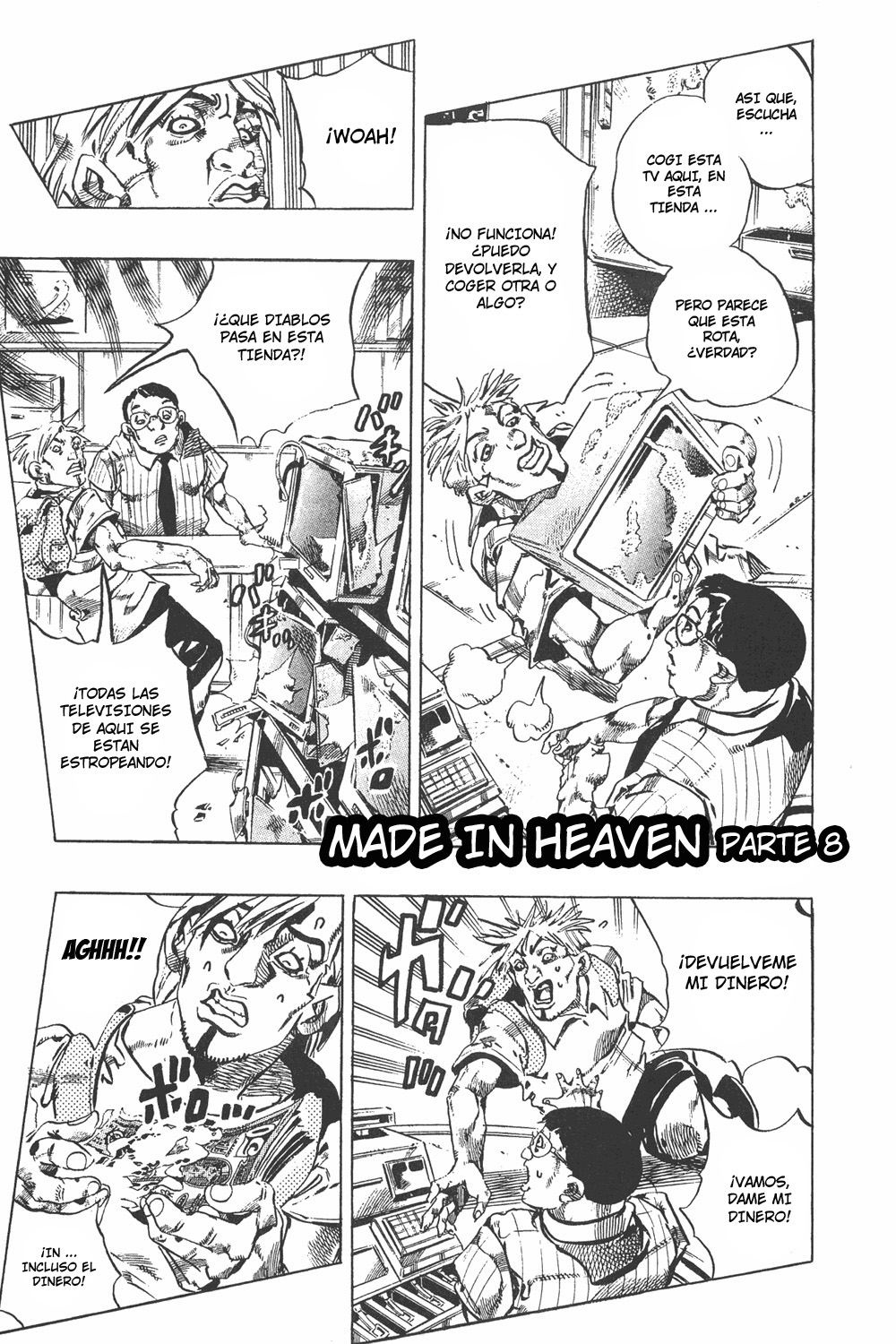 Read JoJo's Bizarre Adventure ES Manga Online