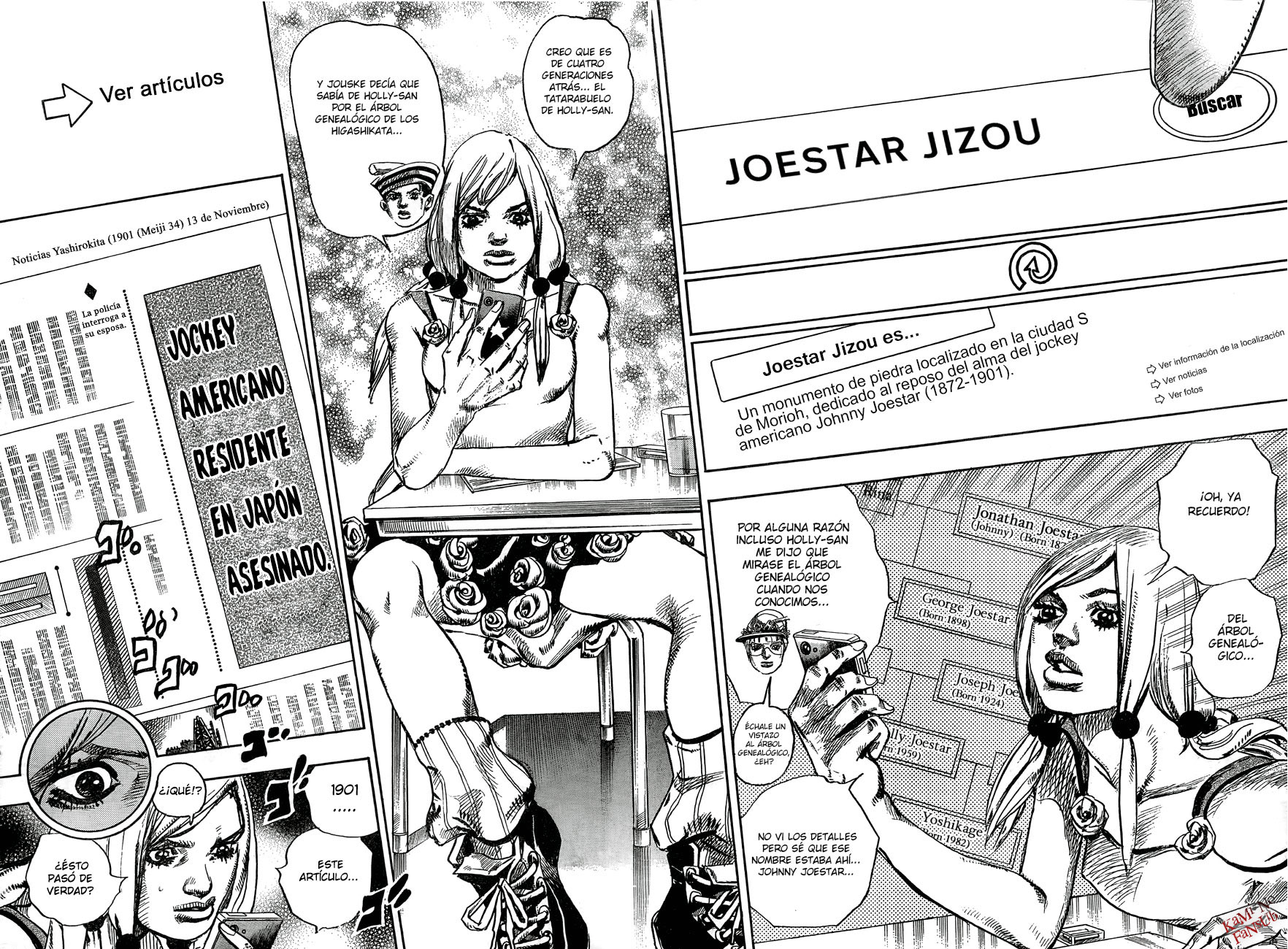 Read JoJo's Bizarre Adventure ES Manga Online