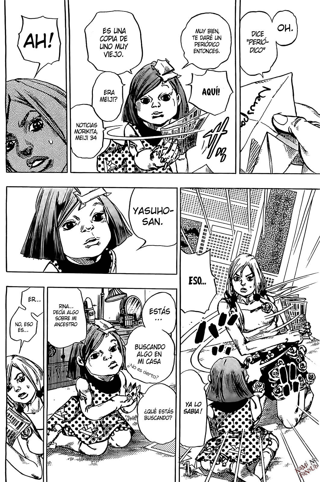 Read JoJo's Bizarre Adventure ES Manga Online