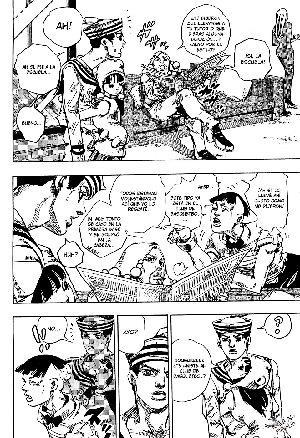 Read JoJo's Bizarre Adventure ES Manga Online