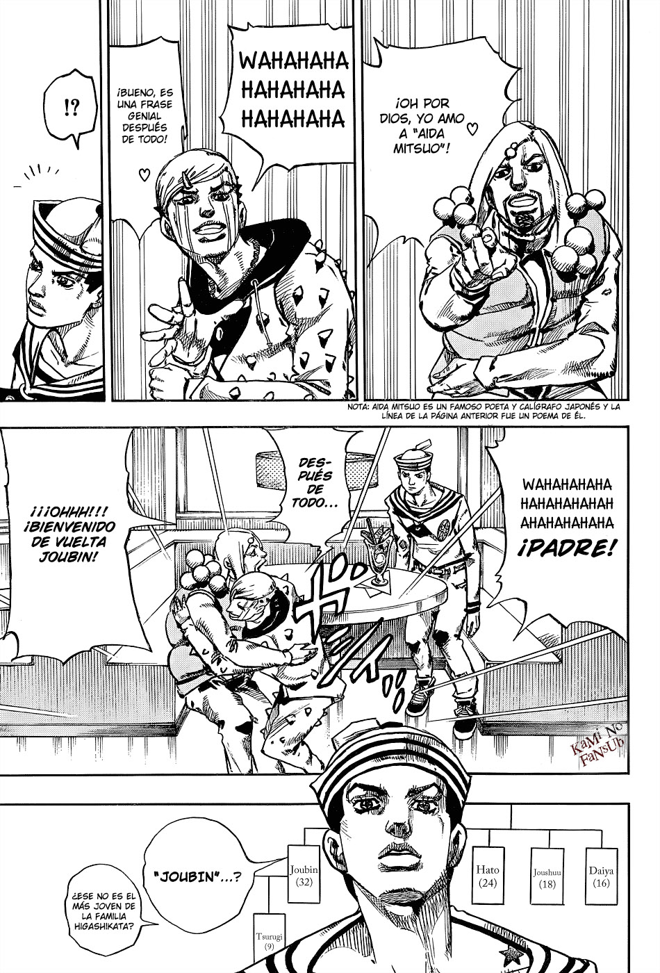 Read JoJo's Bizarre Adventure ES Manga Online