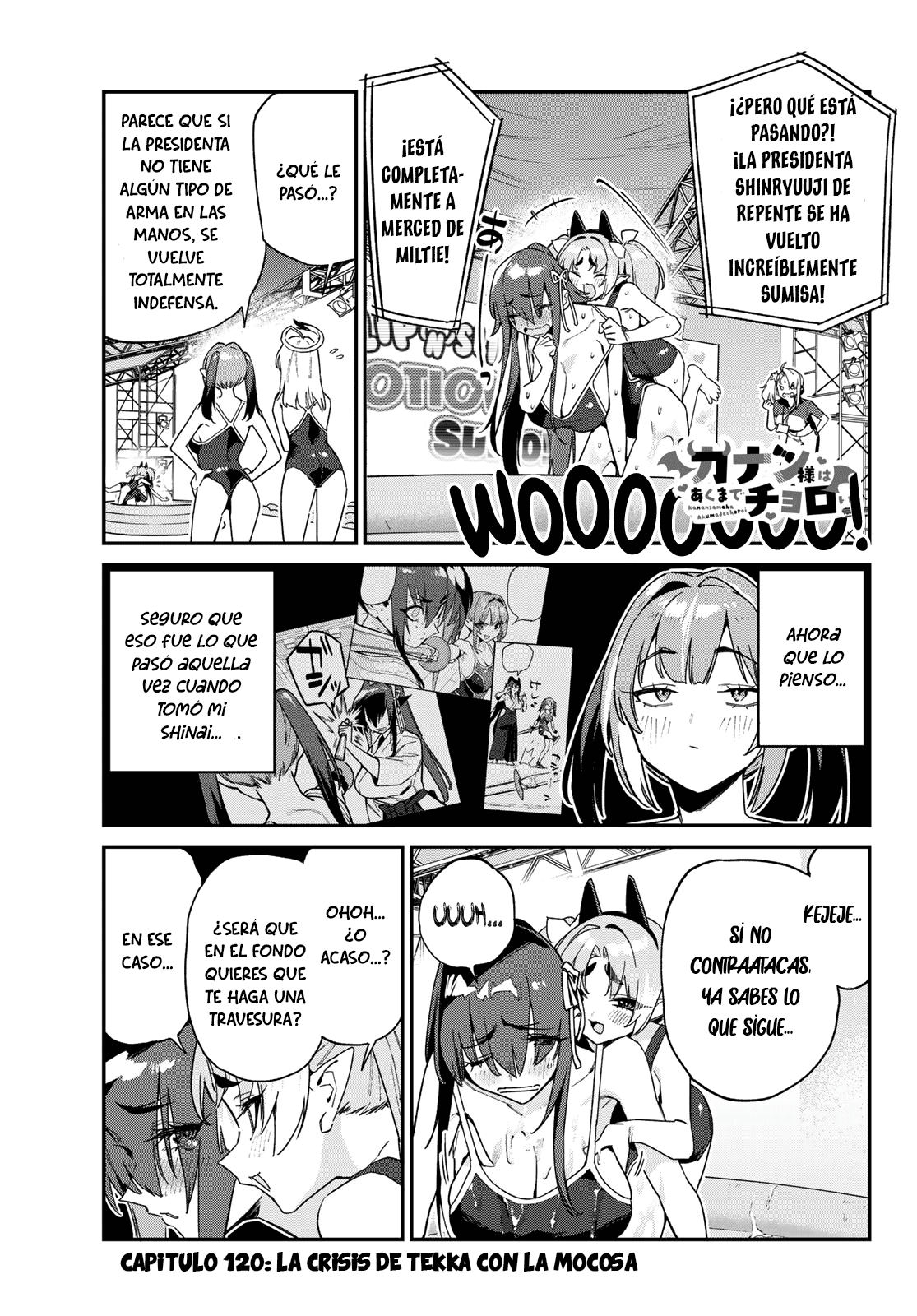 Read Kanan-sama wa Akumade Choroi ES Manga Online