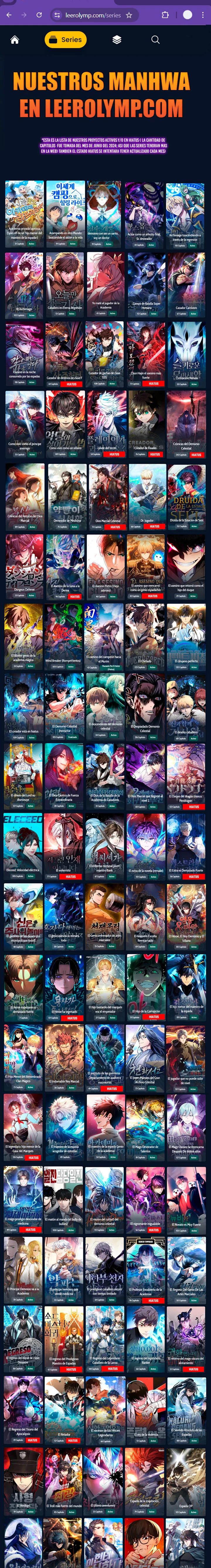 Read Las conspiraciones del mercenario regresado ES Manga Online
