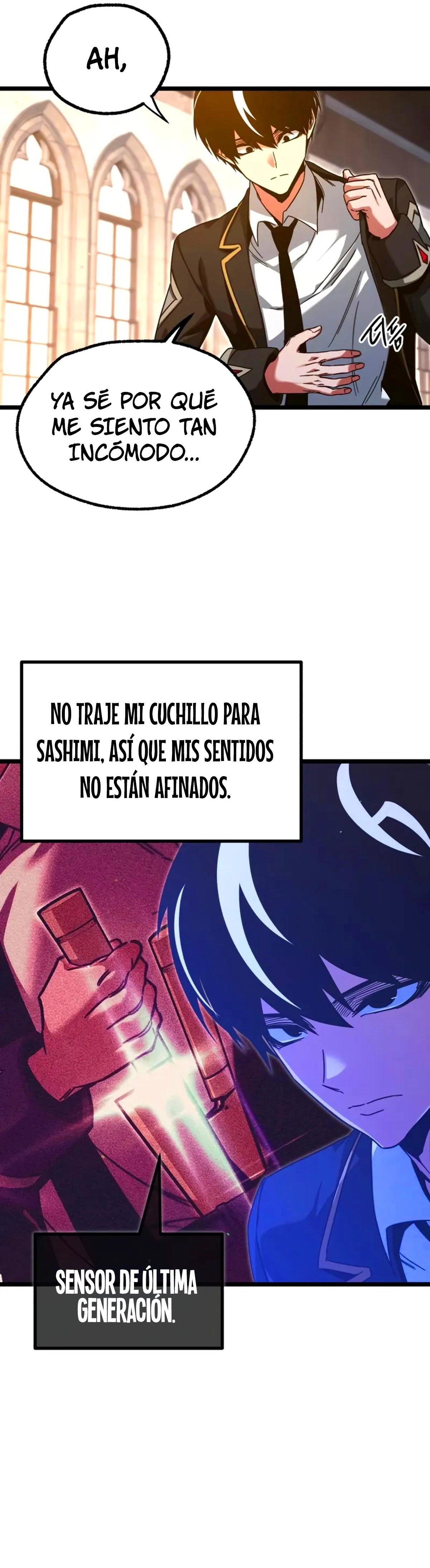 Read Me hice cargo de la Academia con un solo cuchillo de sashimi ES Manga Online