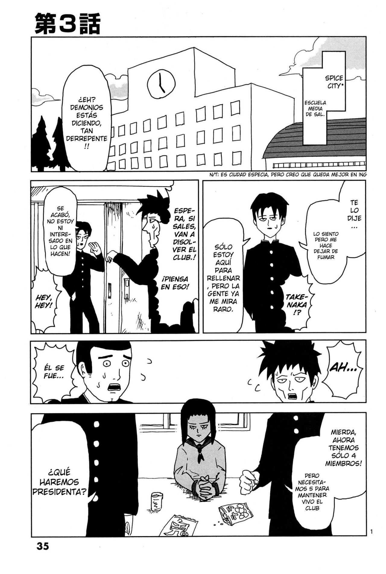 Read Mob Psycho 100 ES Manga Online