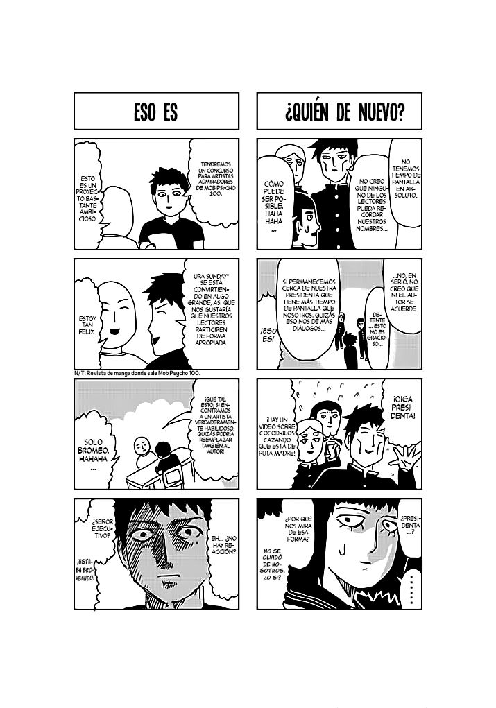 Read Mob Psycho 100 ES Manga Online