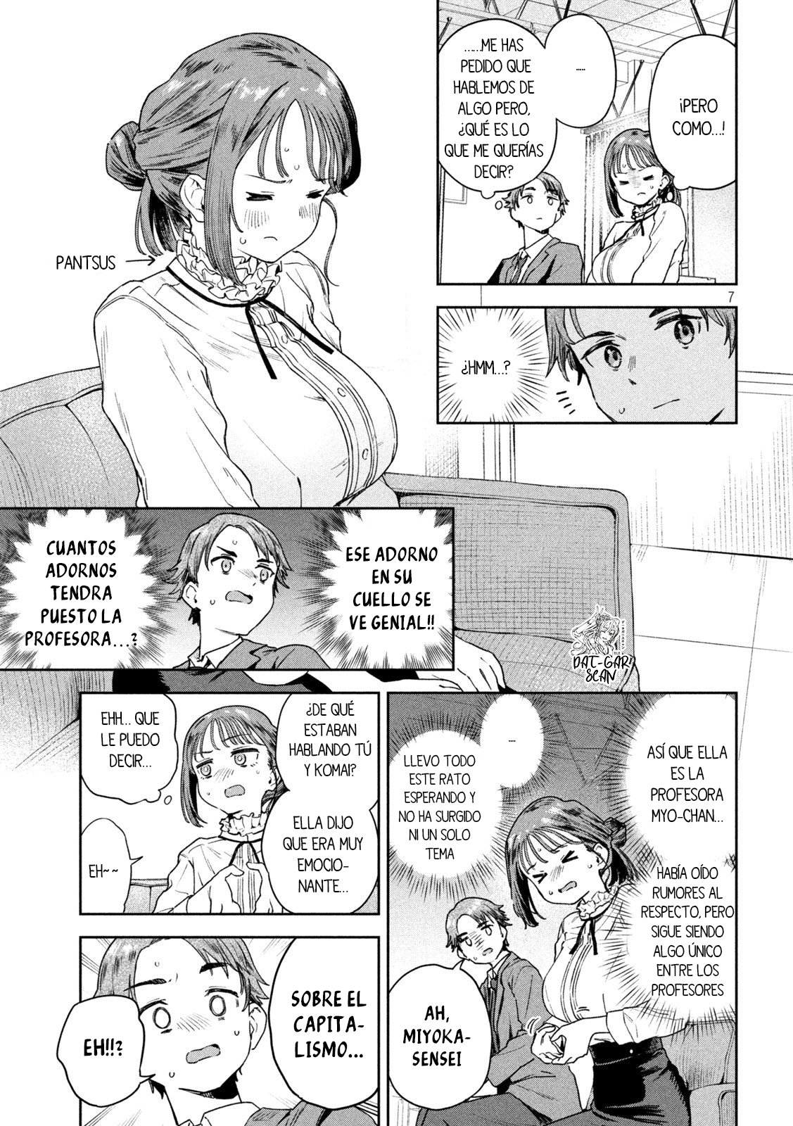 Read Myo-chan Sensei Wa Kaku Katariki ES Manga Online