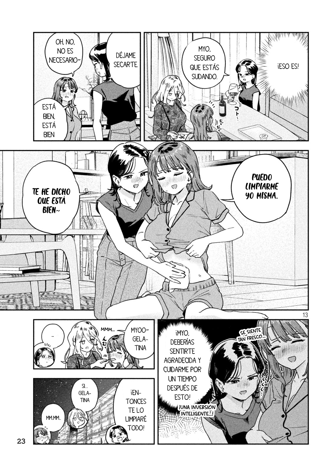 Read Myo-chan Sensei Wa Kaku Katariki ES Manga Online