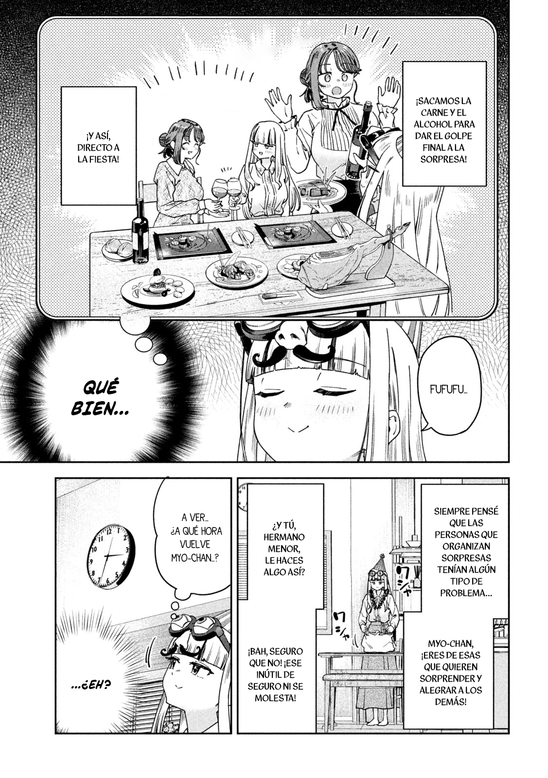 Read Myo-chan Sensei Wa Kaku Katariki ES Manga Online