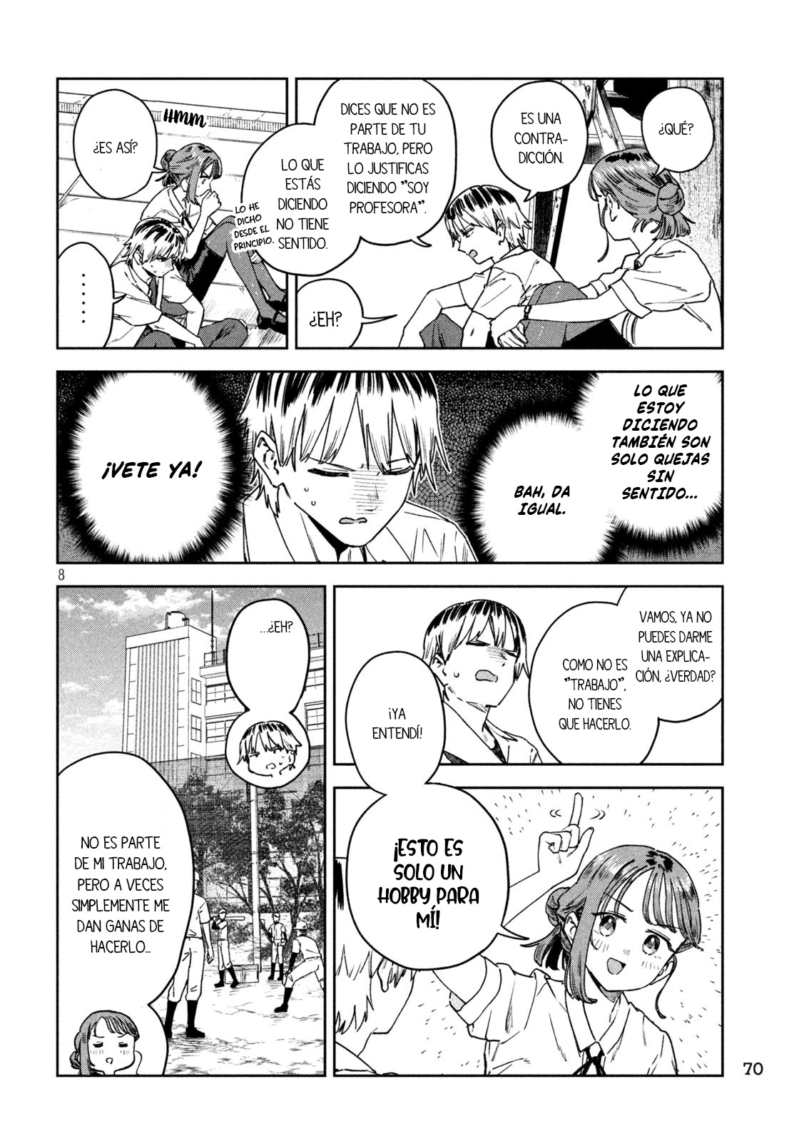 Read Myo-chan Sensei Wa Kaku Katariki ES Manga Online