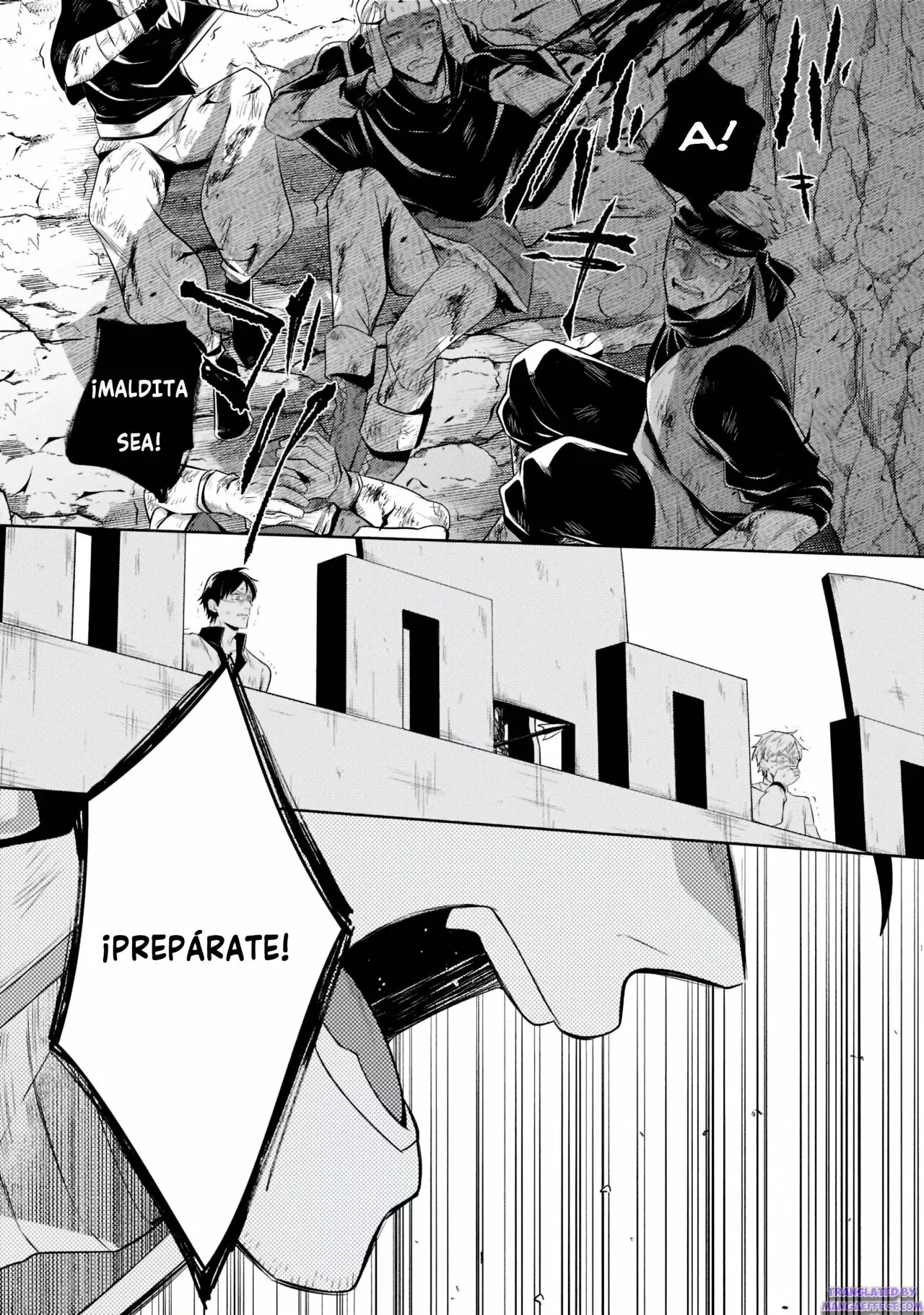 Read Okiraku Ryoushu no Tanoshii Ryouchi Bouei ES Manga Online