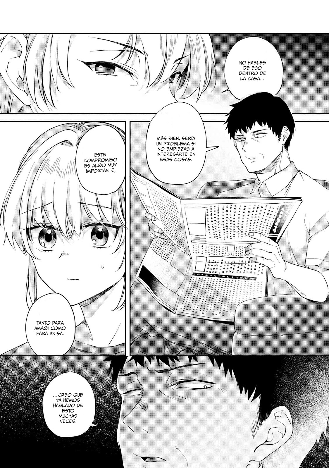Read Omiai Shitakuna-kattanode ES Manga Online