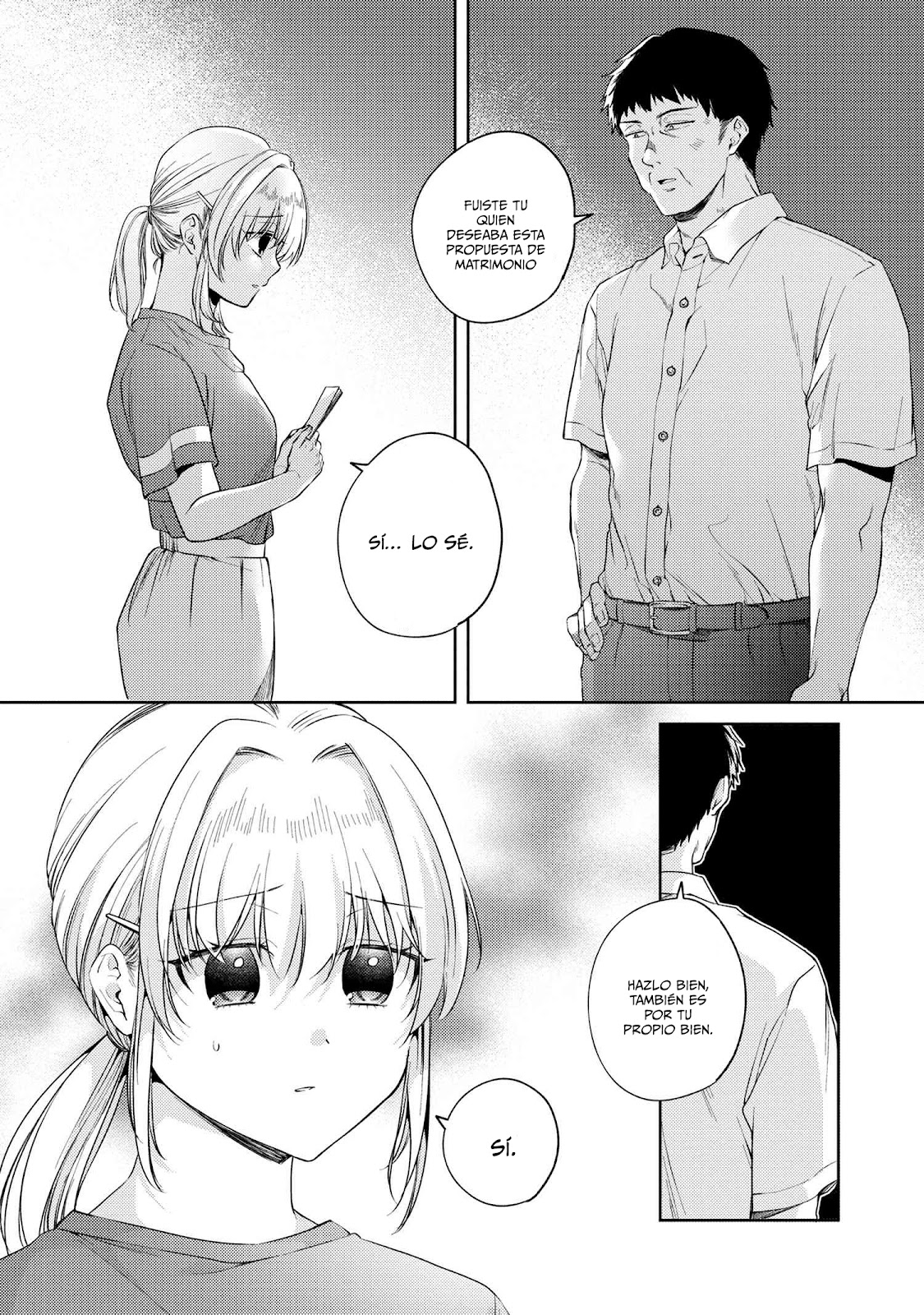 Read Omiai Shitakuna-kattanode ES Manga Online