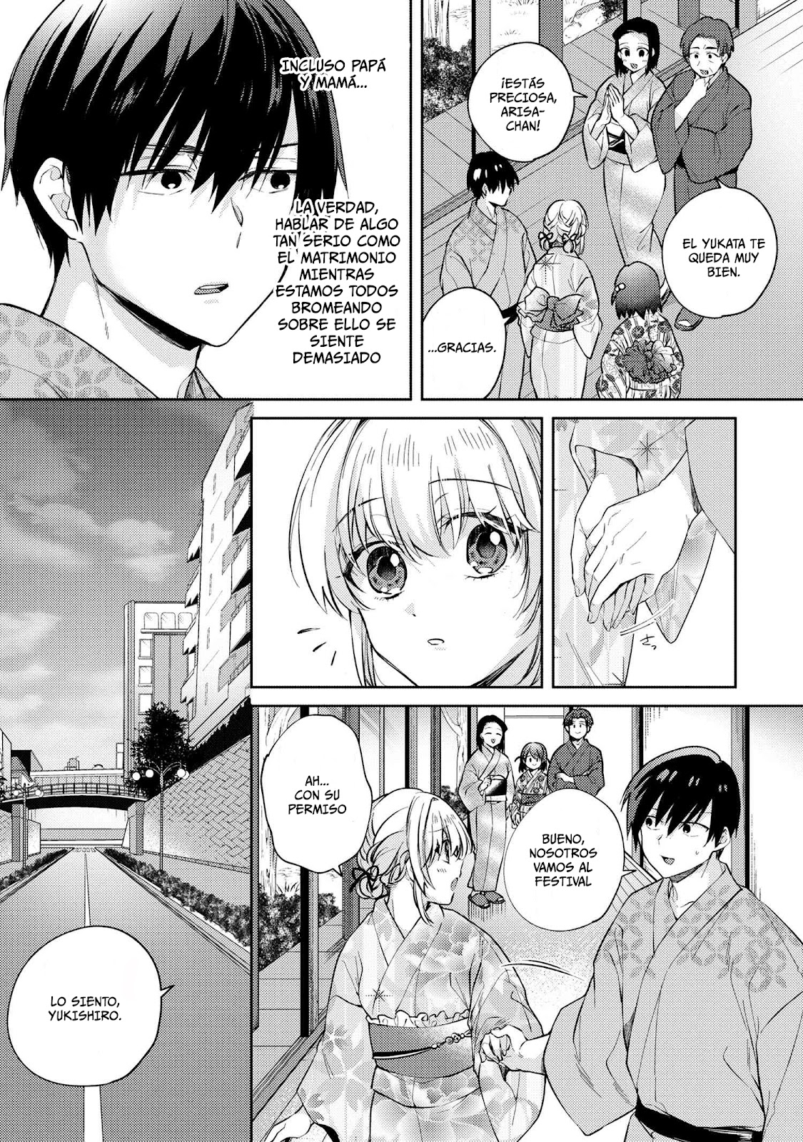 Read Omiai Shitakuna-kattanode ES Manga Online