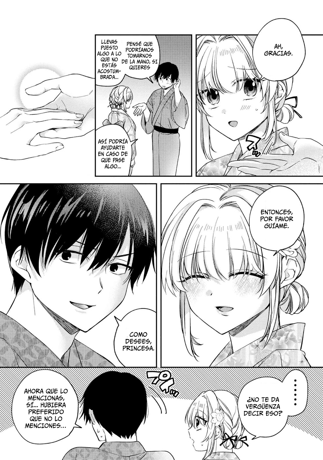 Read Omiai Shitakuna-kattanode ES Manga Online