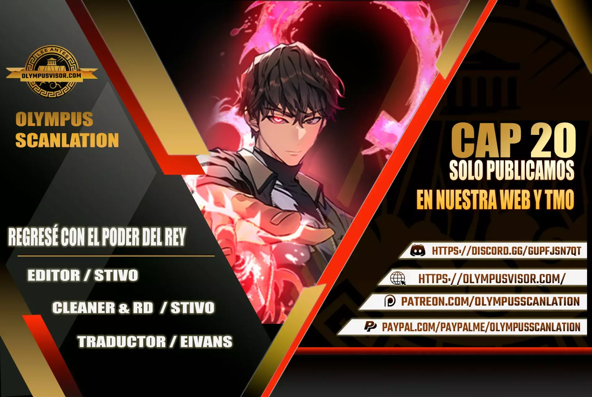 Read Regresé con el poder del Rey ES Manga Online