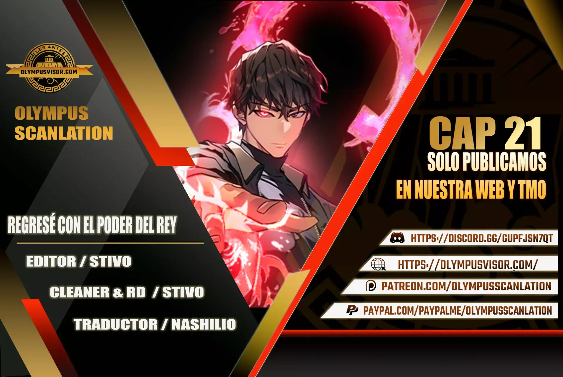 Read Regresé con el poder del Rey ES Manga Online