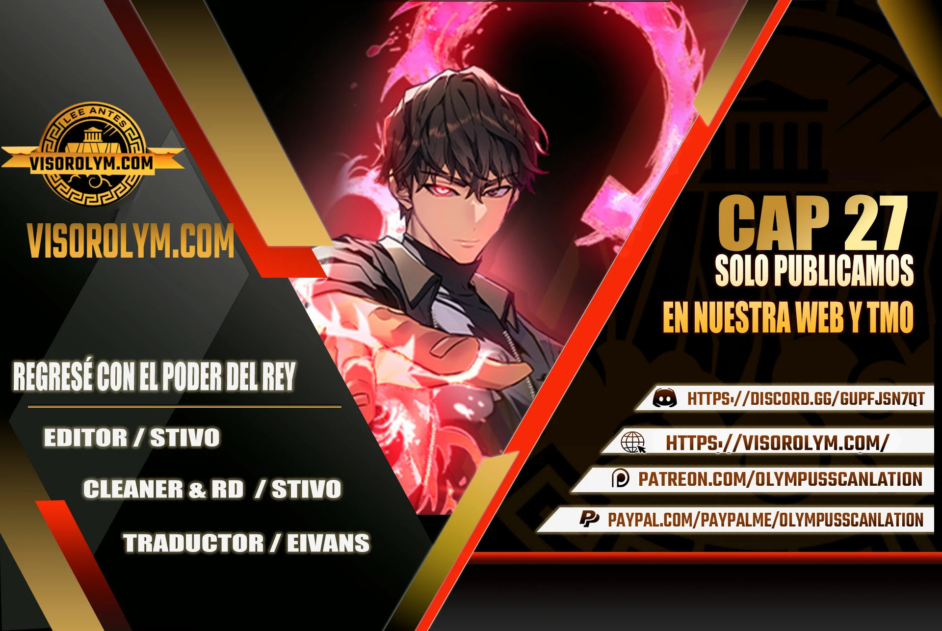 Read Regresé con el poder del Rey ES Manga Online