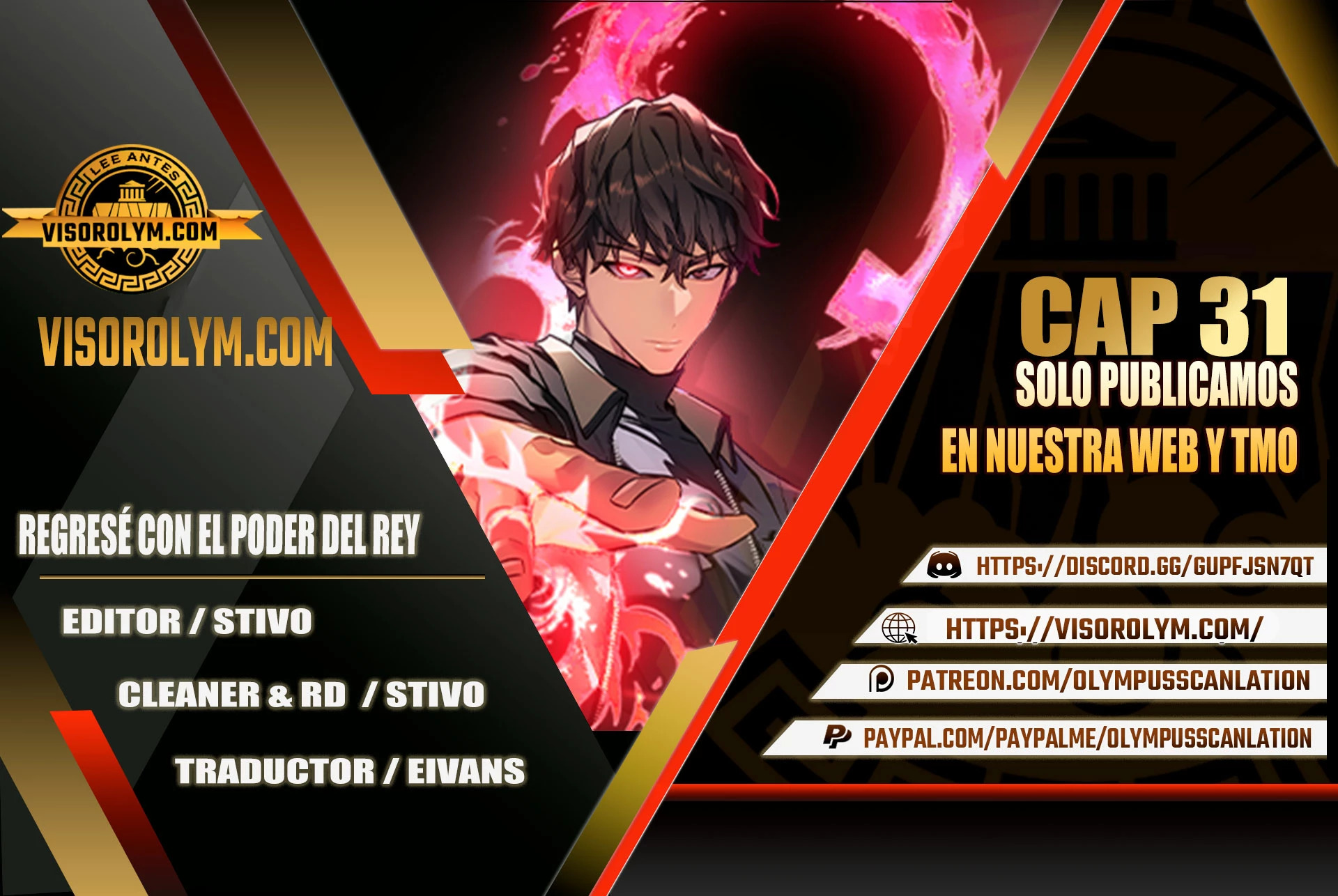 Read Regresé con el poder del Rey ES Manga Online