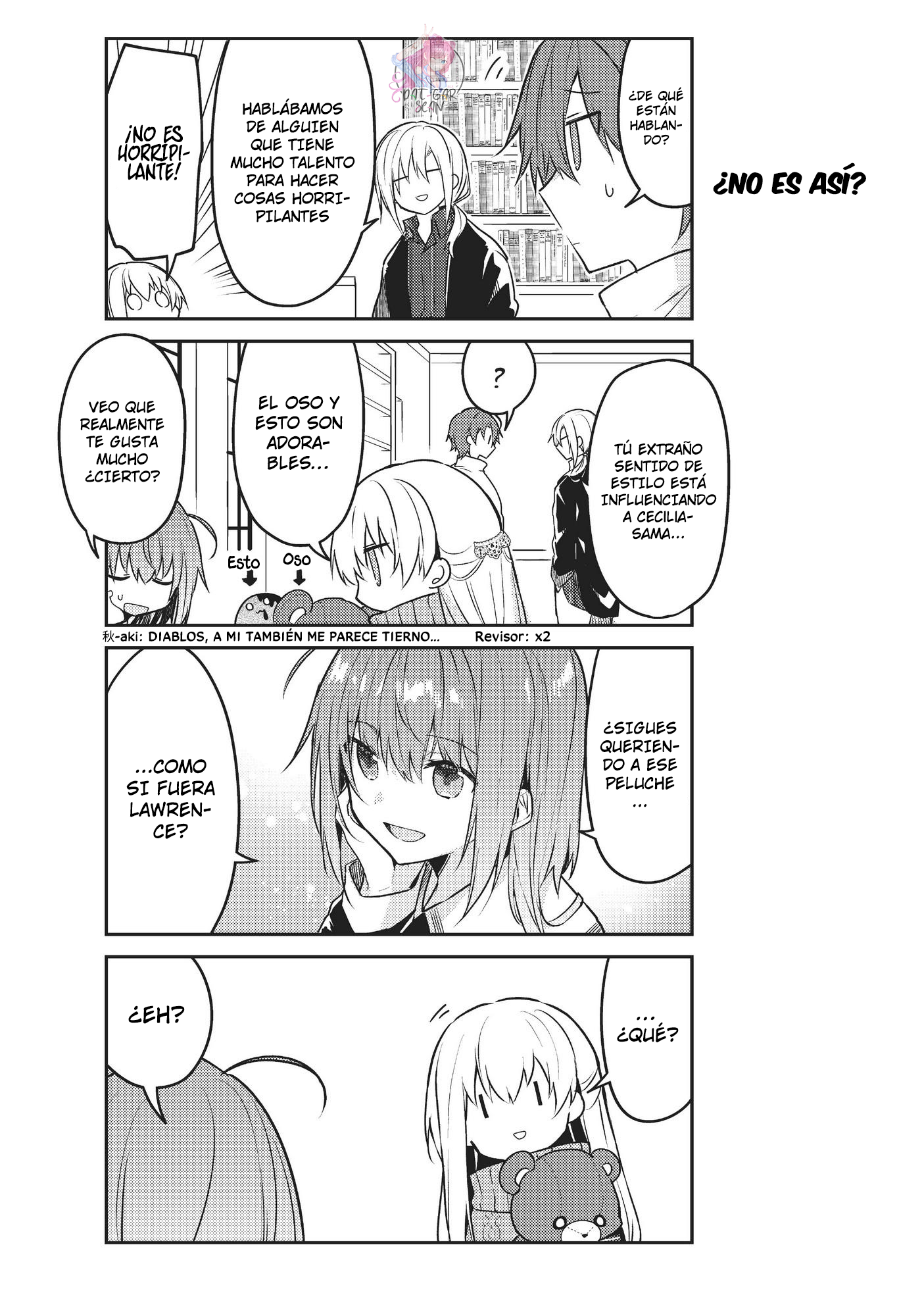 Read Santa Cecilia y el Padre Lawrence ES Manga Online
