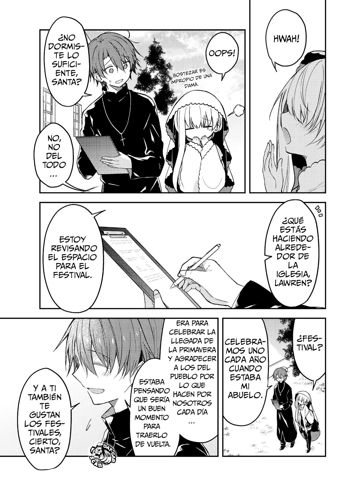 Read Santa Cecilia y el Padre Lawrence ES Manga Online