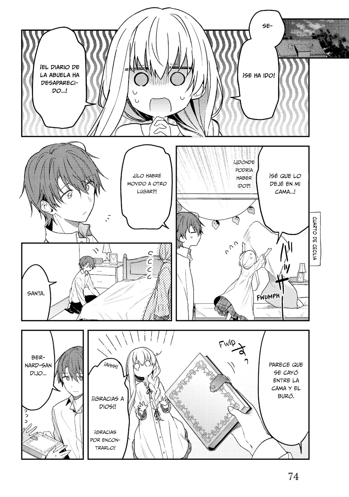 Read Santa Cecilia y el Padre Lawrence ES Manga Online
